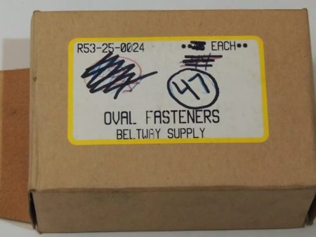 (Box of 47) Beltway Supply Southco 500 Oval Fasteners, pn R53-25-0024