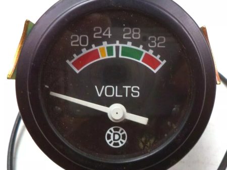 Datcon Model 831 24V 16-36 Scale HD Automotive Voltmeter, p/n 07583-16