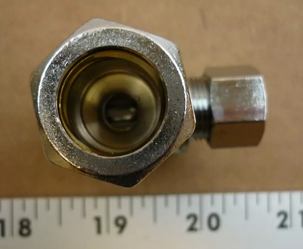 Profloc Pac ProFlo PFXQAC32C Low-Lead Compliant Quarter-Turn Angle Stop - Direct ...