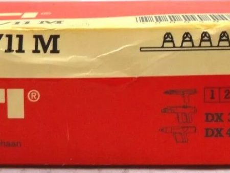 Hilti 10x10 6.8/11 M Caliber Powder Actuated Fastener Cartridges, p/n 50352/4