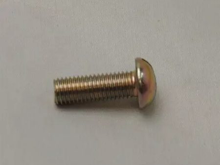 100 Pack, 1/4''-28 x 5/8'' Slotted Pan Head Machine Screw, pn 1/4-28 x 5/8