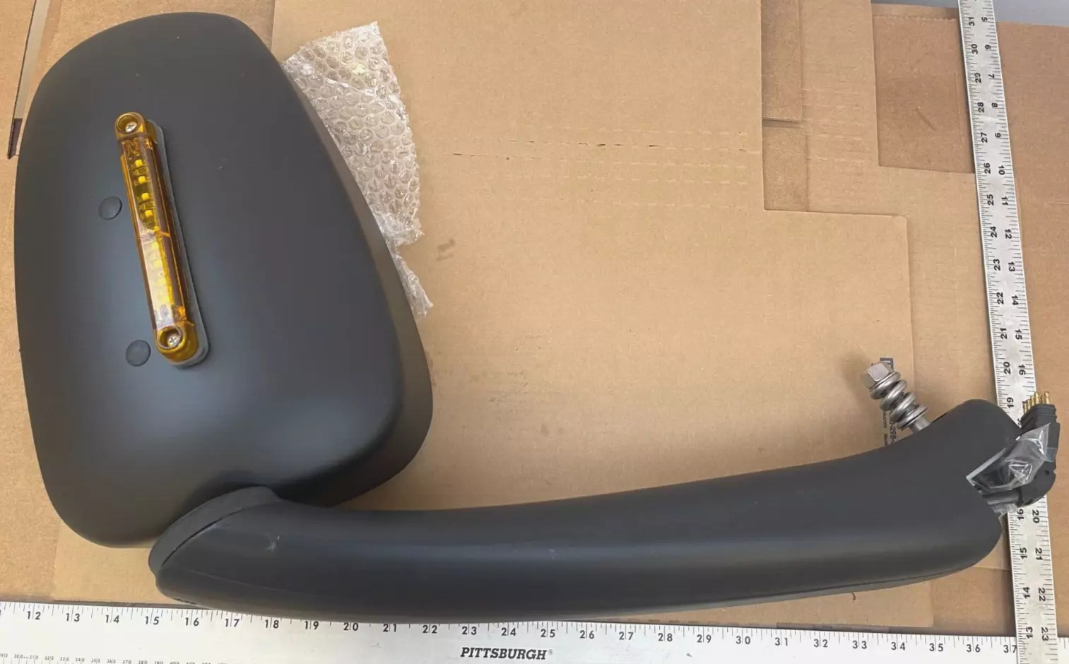 Safe Fleet RH/Curb Side Bus Mirror P/N NF7200-0TS