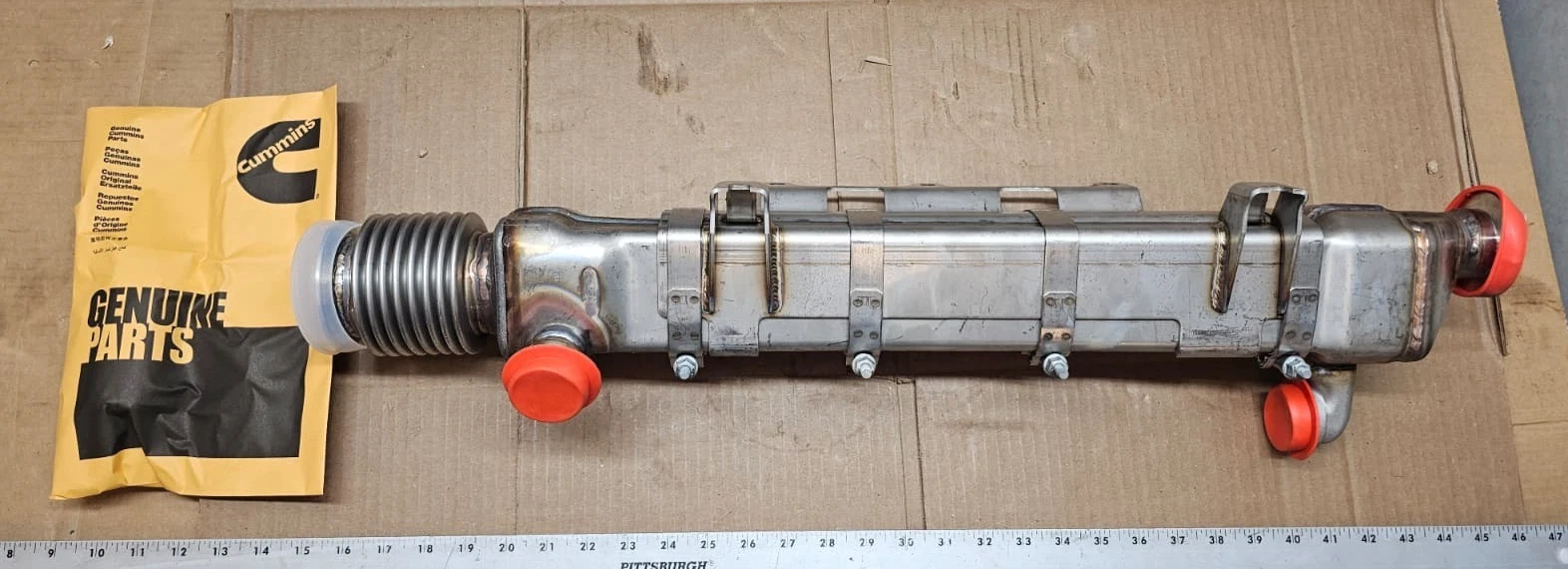 GENUINE Cummins ISM 10.8 EGR RCN Cooler 3102803 4089380 4309506