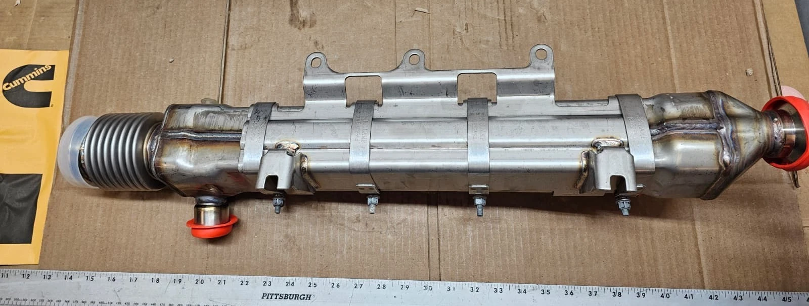 GENUINE Cummins ISM 10.8 EGR RCN Cooler 3102803 4089380 4309506 - Image 3