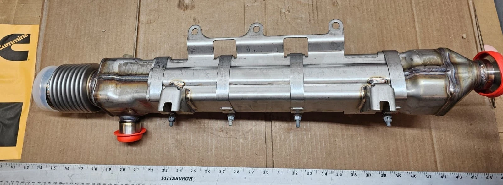GENUINE Cummins ISM 10.8 EGR RCN Cooler 3102803 4089380 4309506 - Image 4